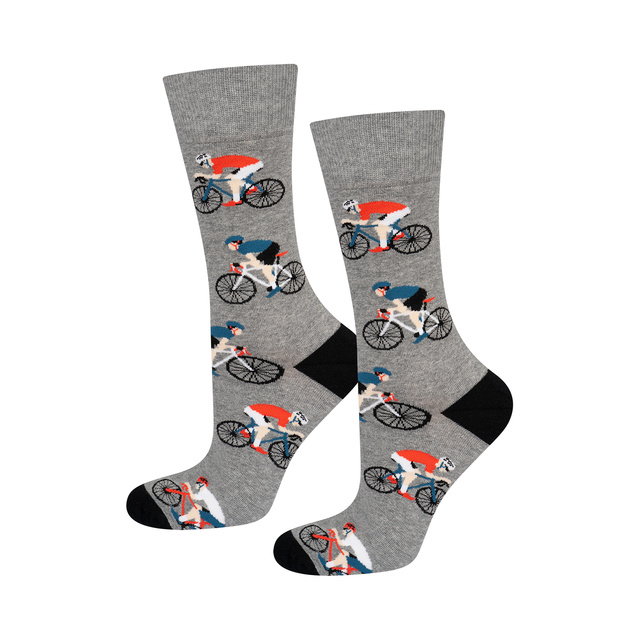 Calcetines de colores para hombre SOXO bicycle - 3 pares 