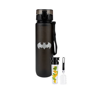 Botella de agua 1L verde | duradera y práctica | Batman