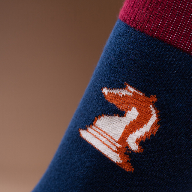 Calcetines de hombre SOXO ajedrez para abuelo – 2 pares