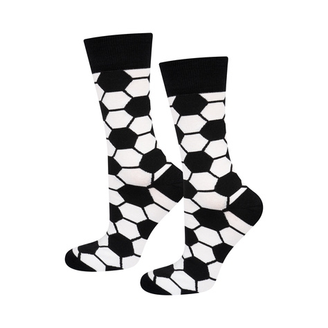 Calcetines de colores para hombre SOXO Football - 3 pares 