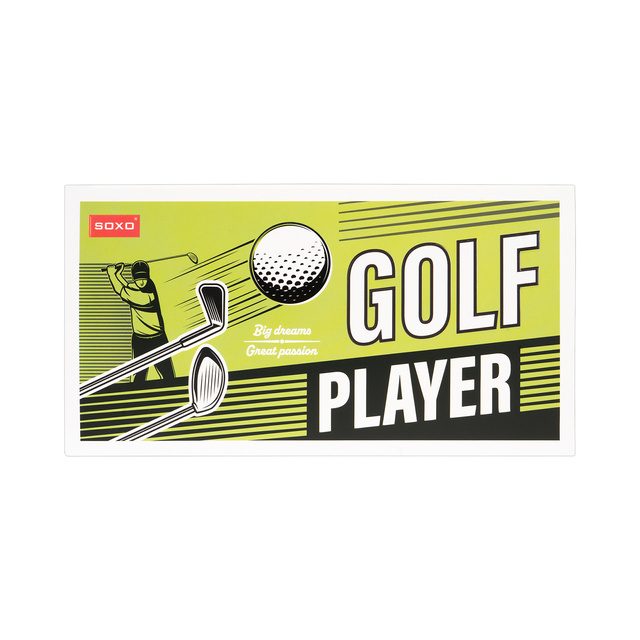 Calcetines de colores para hombre SOXO Golf - 3 pares 