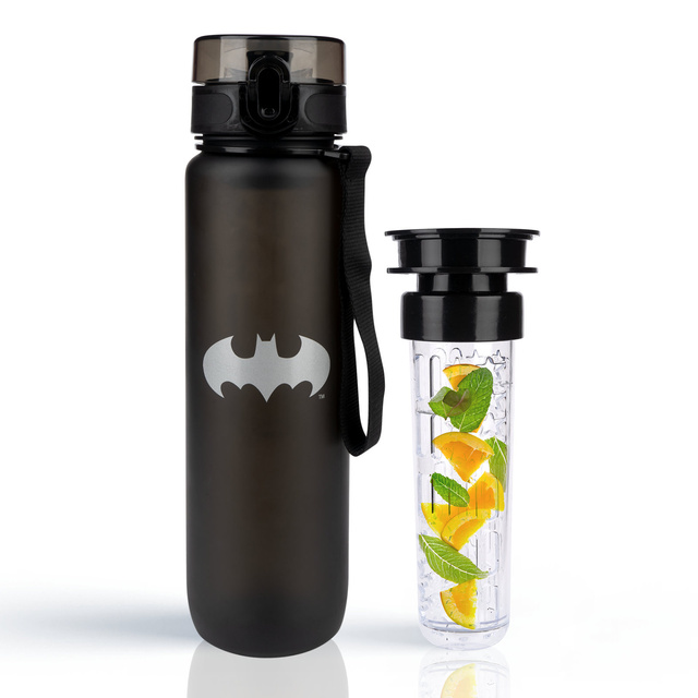 Botella de agua 1L verde | duradera y práctica | Batman 
