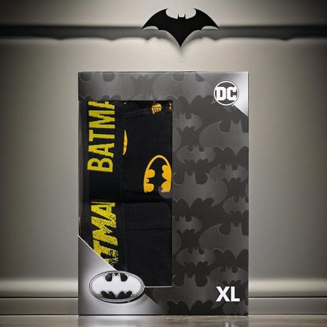 Conjunto de 2 bóxers de Batman para hombre, una idea perfecta para un regalo de Navidad.