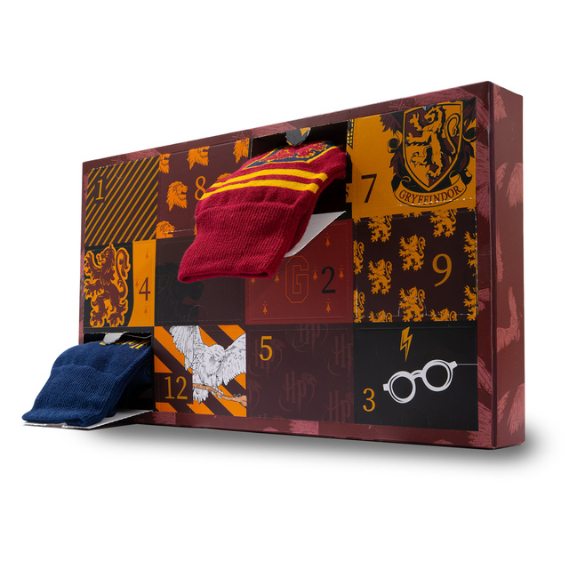 Calendario de Adviento Harry Potter Lote de 6 calcetines de hombre SOXO