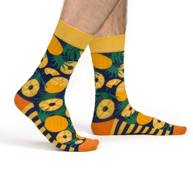 Calcetines Mujer | Hombres | COSAS BUENAS DE SOXO | piña enlatada | para un regalo | Unisexo