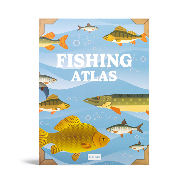 Calcetines Coloridos para Hombre SOXO Atlas de Pesca - 4 Pares