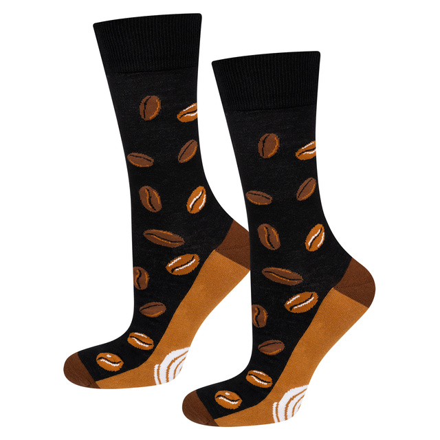 Juego de calcetines Café en taza y Hamburguesa en caja