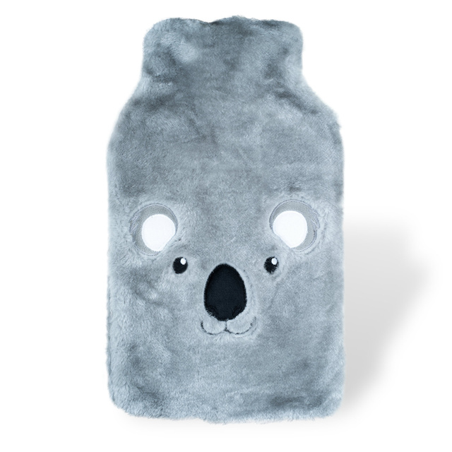 Botella de agua caliente gris SOXO calentador koala