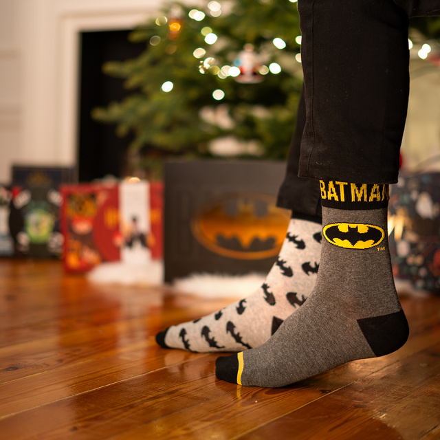 Calendario de Adviento Batman Lote de 12 calcetines de hombre SOXO