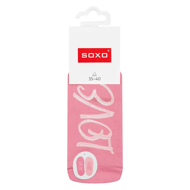 Instrucciones de vida de SOXO socks - love hate