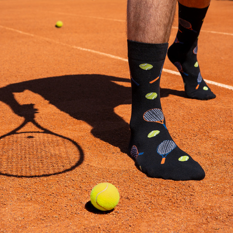 Calcetines de colores para hombre SOXO Tennis - 3 pares 