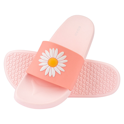 Chanclas de playa para mujer y hombre.SOXO margaritas | Perfecto para unas vacaciones en la playa y una piscina | Goma