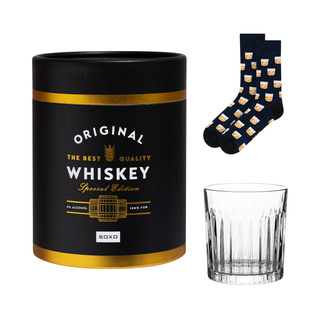 Calcetines para hombre SOXO Whiskey en un vaso