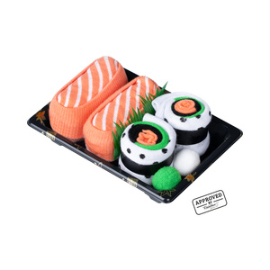 Juego de 2x calcetines de mujer de hombre Colorful SOXO sushi