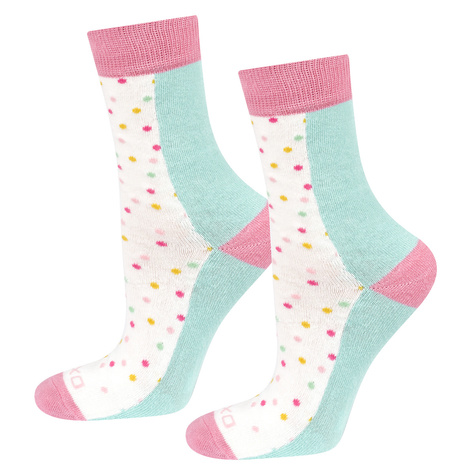 Damensocken 3x SOXO | Eis in der Box | Donuts | Tolle Geschenkidee