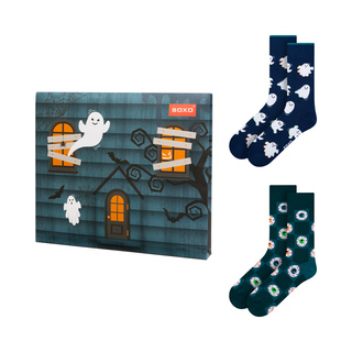 Calcetines para hombre SOXO fantasma y ojos