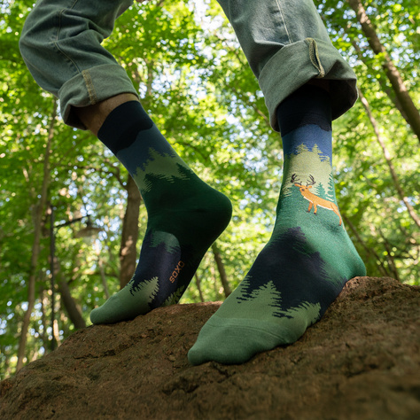 Calcetines de colores para hombre SOXO Adventure - 5 pares 