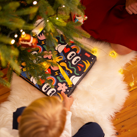 Lote de 12 calcetines de colores para hombre en caja de regalo SOXO