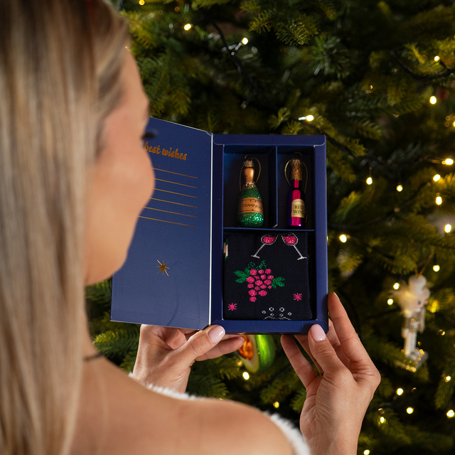 Set Calcetines + Bolas de Champán