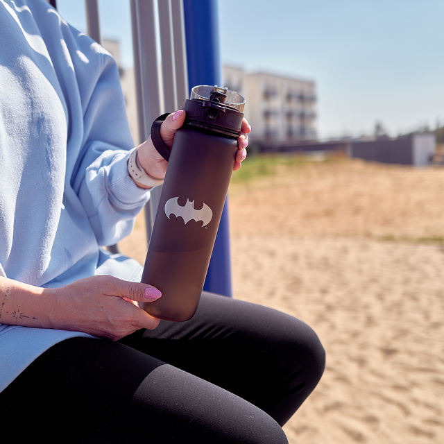 Botella de agua 1L verde | duradera y práctica | Batman 