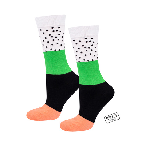 Juego de 2x calcetines de mujer de hombre Colorful SOXO sushi 