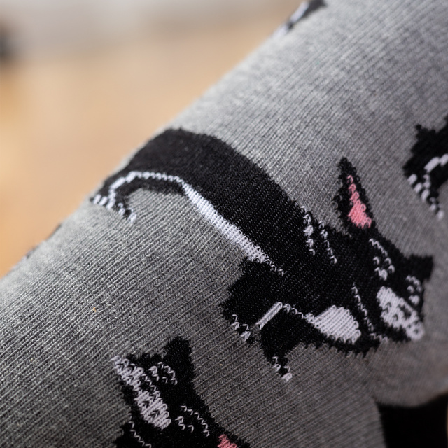 Calcetines de bulldog para hombre SOXO en lata 