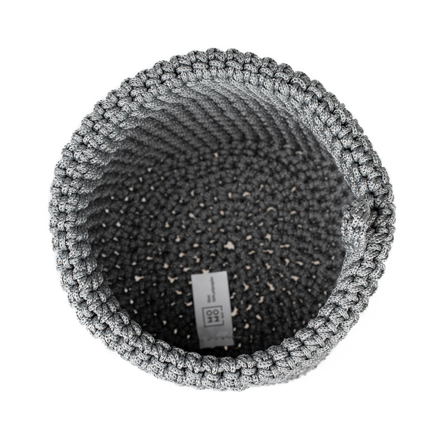 Juego de 3 cestas de baño Momo Way gris 2x 14cm y 17cm