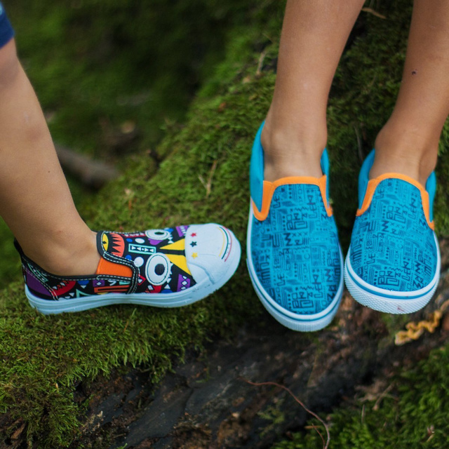 Zapatillas de niños SOXO coloridas con estampados