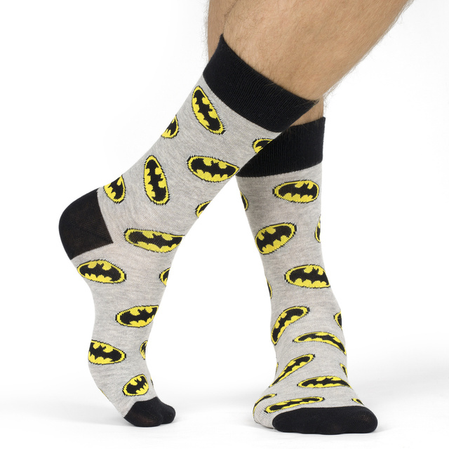 Juego de 3 calcetines para hombre | batman dc tebeos | para un regalo | colores