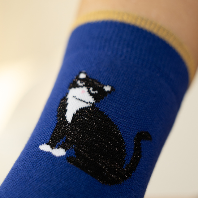 Calcetines para mujer SOXO gatos en paquete - 3 pares