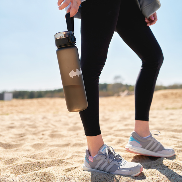 Botella de agua 1L verde | duradera y práctica | Batman 