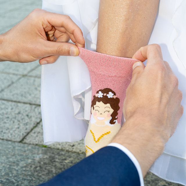 Calcetines para mujer y hombre SOXO marido y mujer en paquete – 2 pares