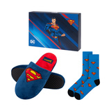 Superman 1 par + pantuflas