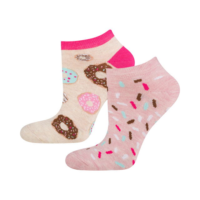 Conjunto de 5 calcetines de mujer SOXO de colores