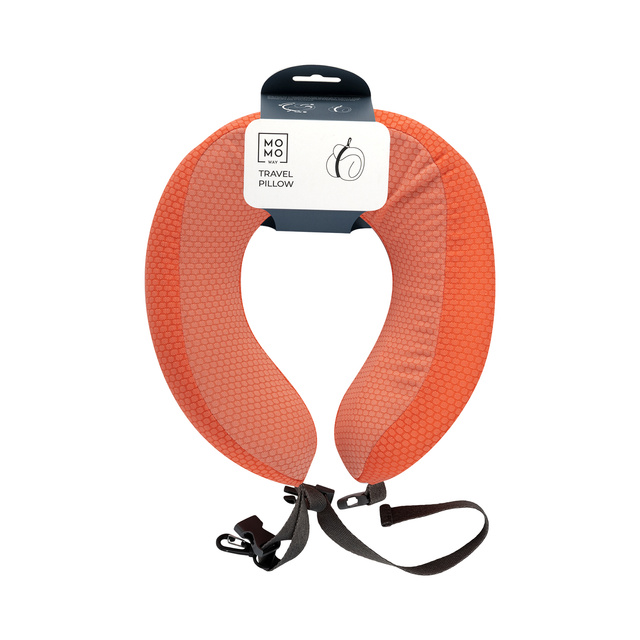 MOMO WAY Cojín de viaje Coral | almohada cervical 