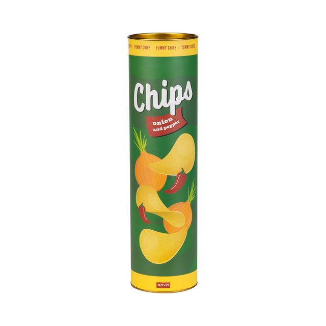 Lote de 3x SOXO calcetines de hombre chips en tubo