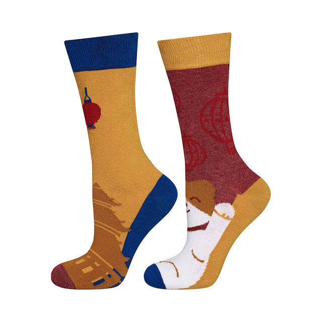 Juego de 3 calcetines coloridos SOXO para mujer