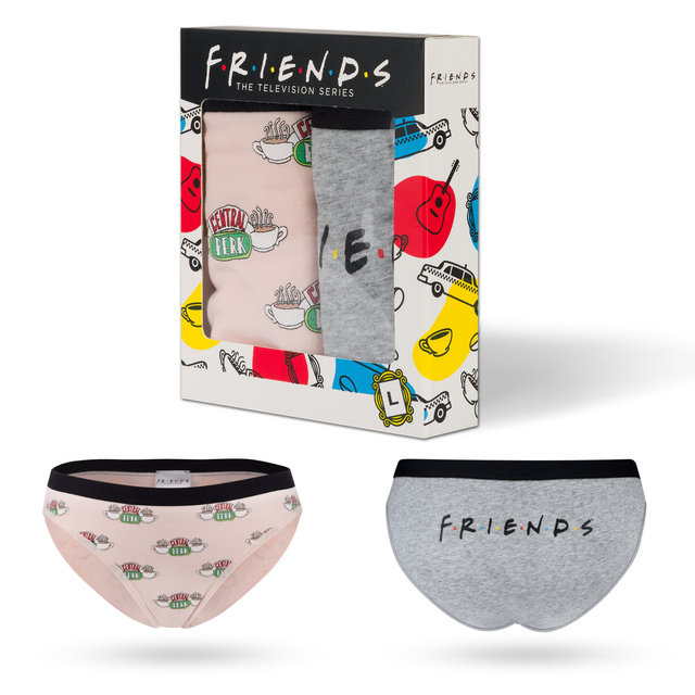 2x Braguitas de colores para mujer SOXO | Amigos | perfecto para un regalo para ella