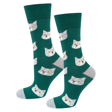 Calcetines de gato en lata para hombre SOXO 