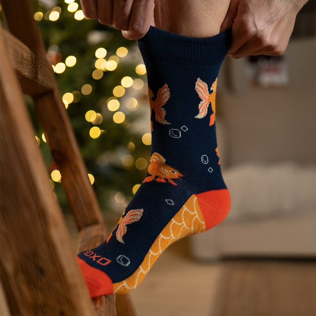 Calcetines SOXO pez dorado para mujer  