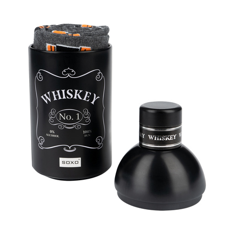 Calcetines de hombre SOXO GOOD STUFF | Whisky en una botella | regalo para el