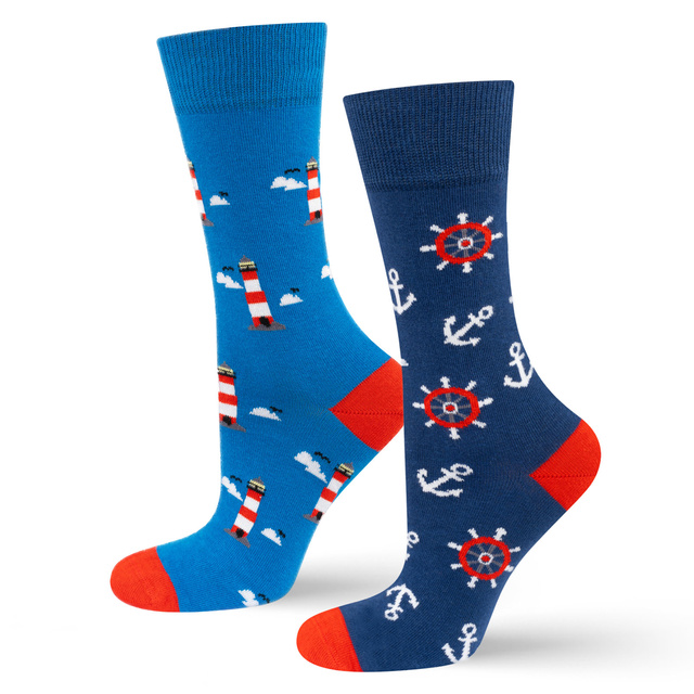 Calcetines coloridos SOXO GOOD STUFF faro hombre
