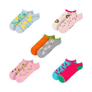 Conjunto de 5 calcetines de mujer SOXO de colores