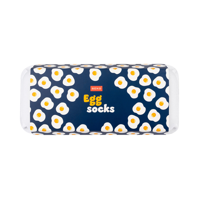 SOXO pies de hombre de colores en relieve - 5 pares