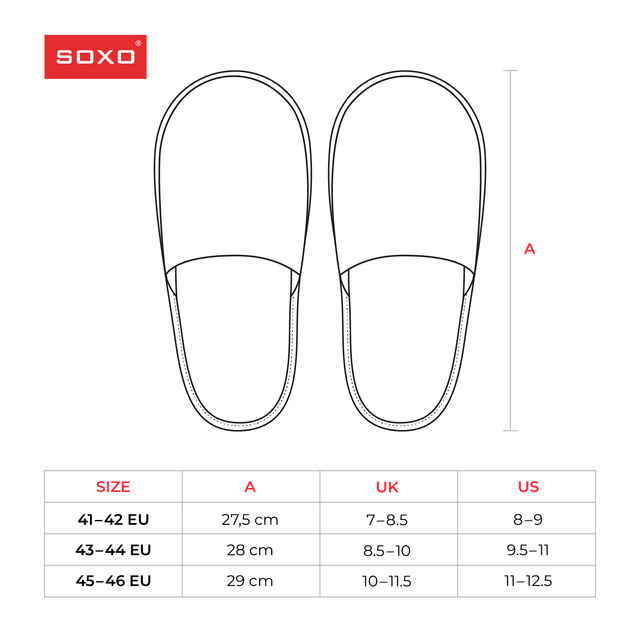 SOXO SUPERMAN DC Comics zapatillas de hombre con suela de TPR dura