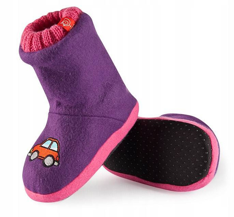 Pantuflas infantiles SAXO de poplar, altos