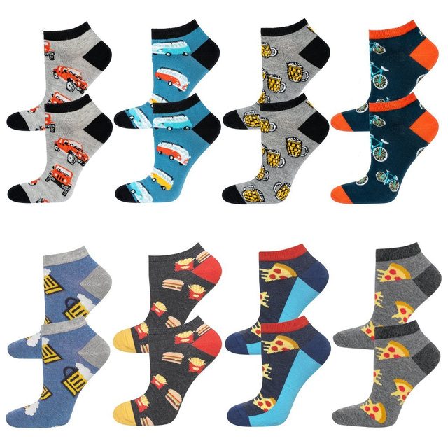 Juego de 8 calcetines coloridos SOXO GOOD STUFF para hombre