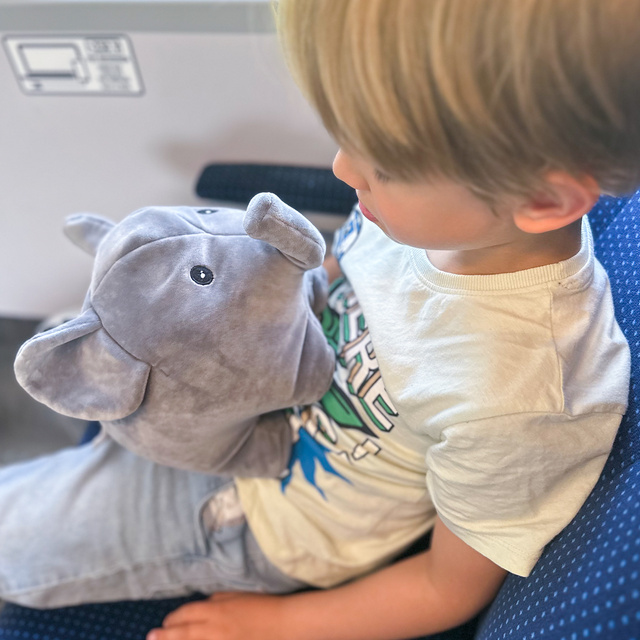 MOMO WAY Cojín elefante multifuncional