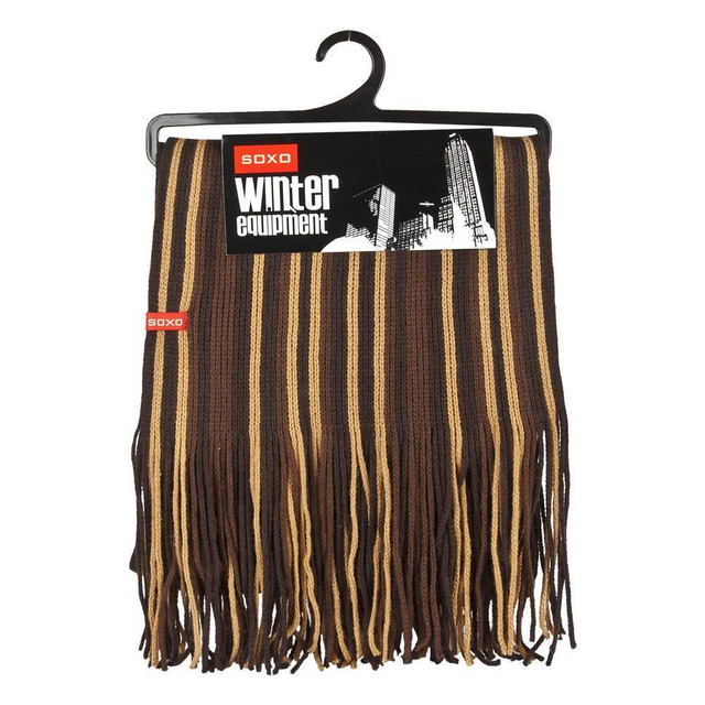 Bufanda de hombre SOXO con rayas