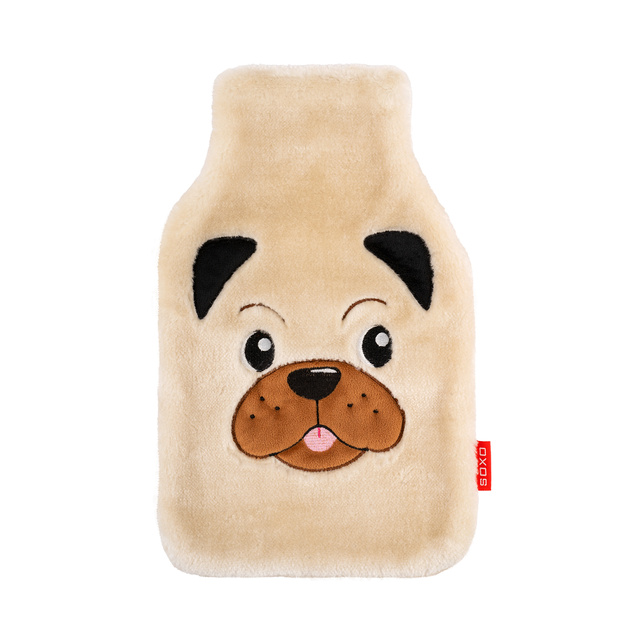 Bolsa de agua caliente para perros SOXO pug 1,8 L